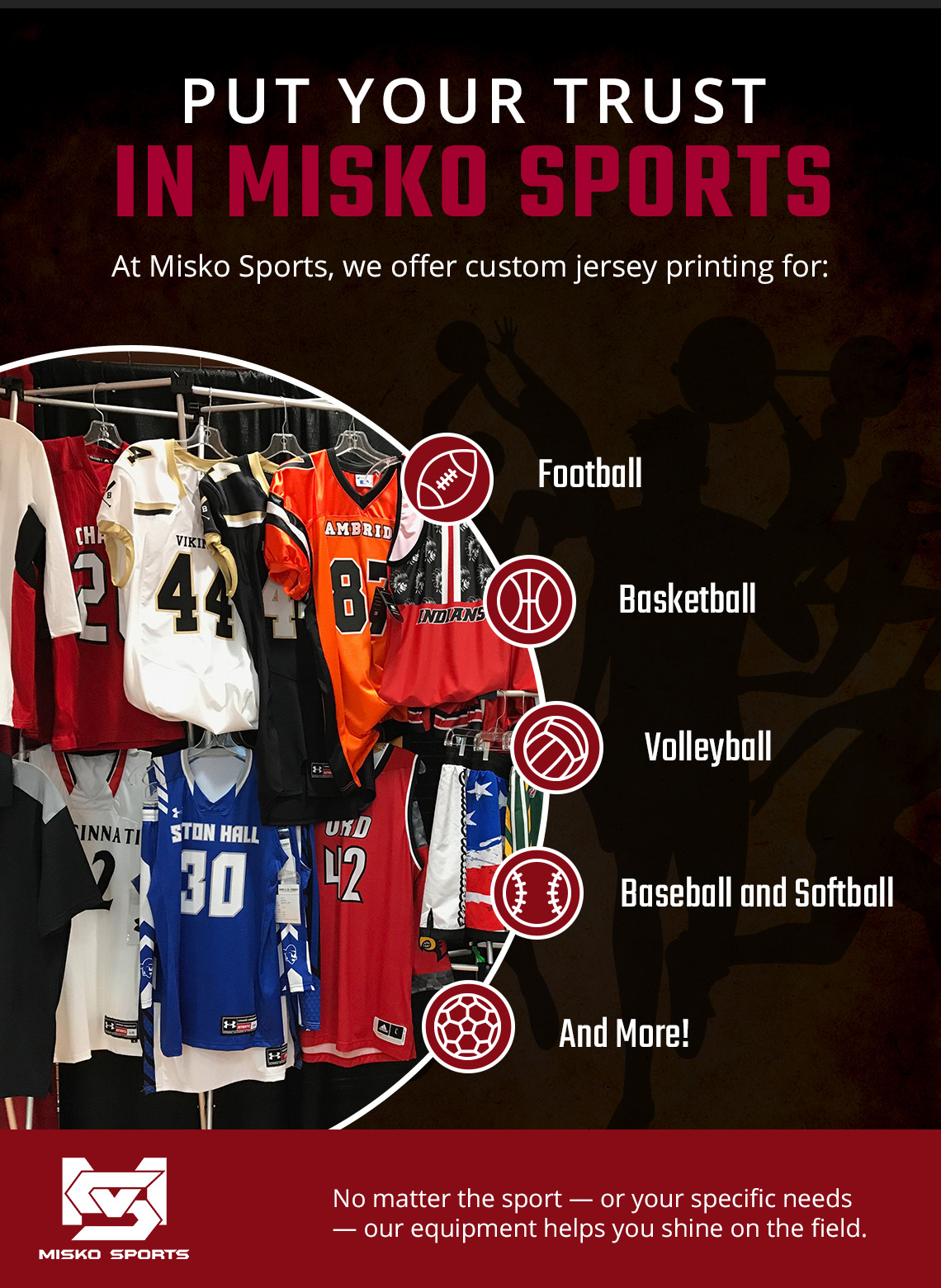 Put your trust in Misko Sport